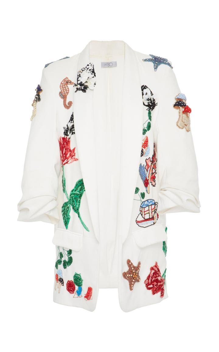 Patbo Sea Life Embroidered Blazer
