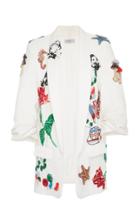Patbo Sea Life Embroidered Blazer