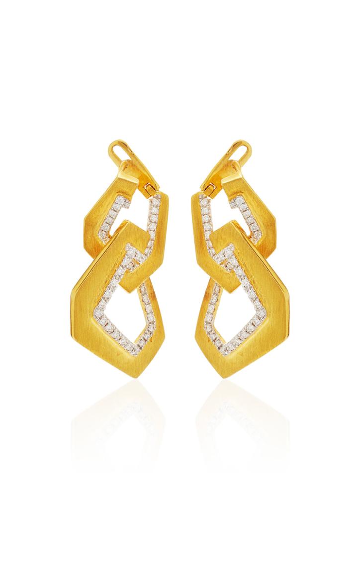 Moda Operandi Kavant & Sharart Origami Double Link No.5 Earrings