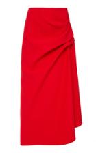 Acler Thistle Gathered Crepe Skirt