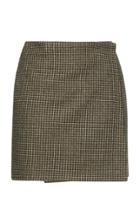 Luisa Beccaria Tweed Mini Skirt