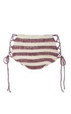 Mara Hoffman Organic Lace Up Crochet Bikini Bottom