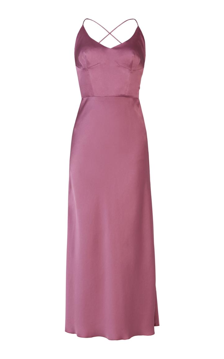 Lake Studio Satin Midi Dress