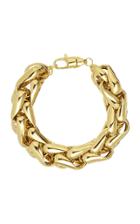 Moda Operandi Lauren Rubinski 14k Yellow Gold Lucky Gold Links Bracelet