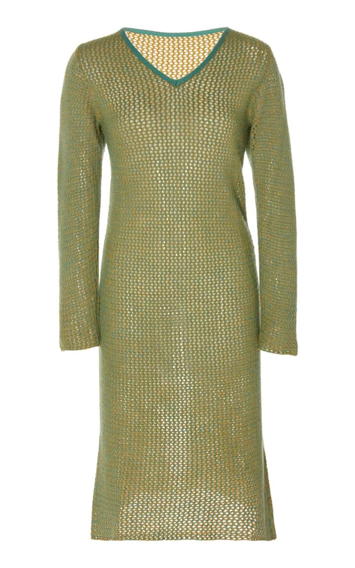 The Elder Statesman Castaway Cashmere Dress