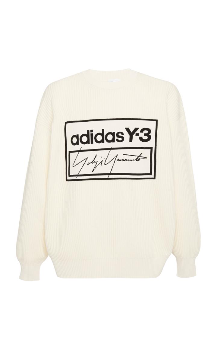 Y-3 Logo Wool-blend Sweatshirt