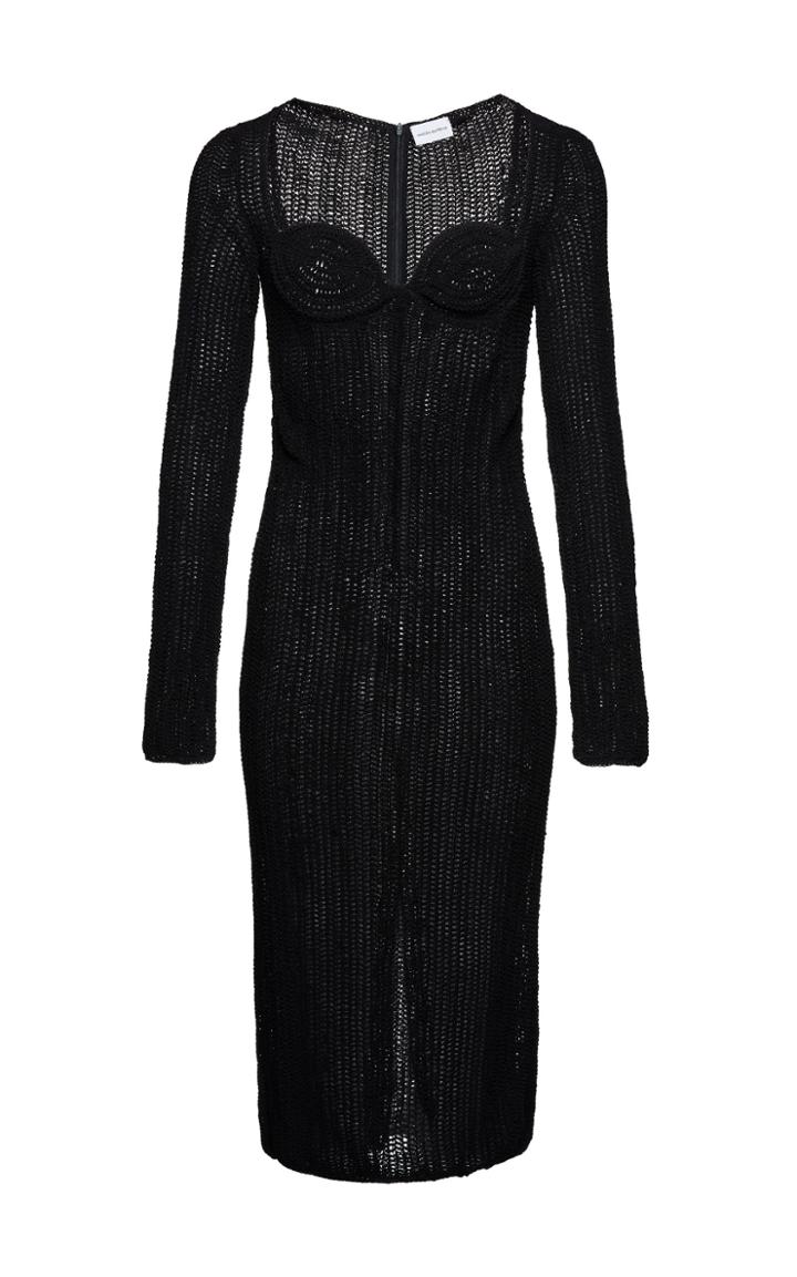 Moda Operandi Magda Butrym Semi-sheer Knit Dress
