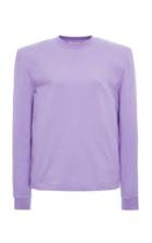 Attico Padded Cotton-jersey T-shirt