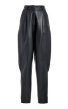 Moda Operandi Alessandra Rich Leather Trousers