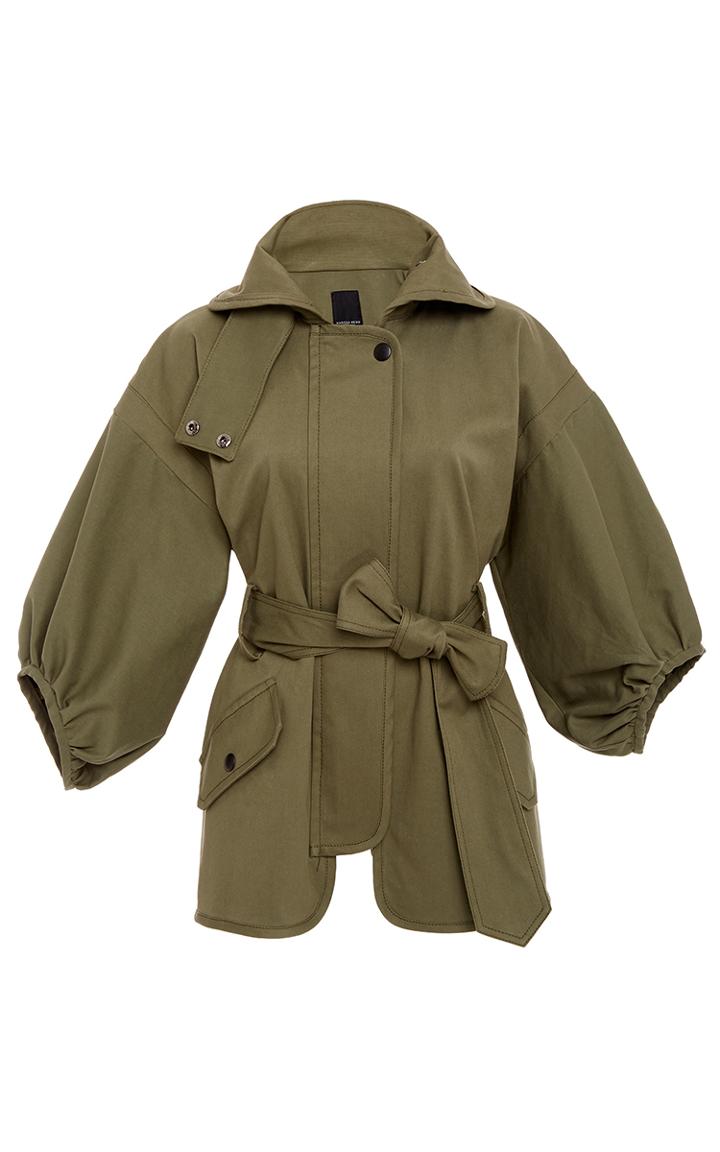 Marissa Webb Enya Canvas Balloon Sleeve Jacket