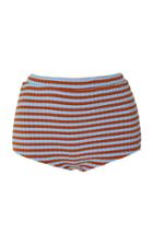 Solid & Striped Jamie Ribbed High-rise Bikini Bottom