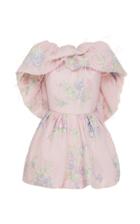 Moda Operandi Prabal Gurung Floral-print Sash-detail Top Size: 00