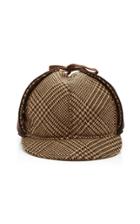 Eric Javits Blake Houndstooth Wool Tweed Cap