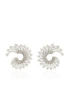 Moda Operandi Yeprem 18k White Gold Inside Out Earrings