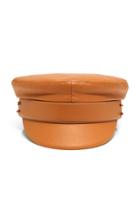 Ruslan Baginskiy Hats Leather Cap Size: S