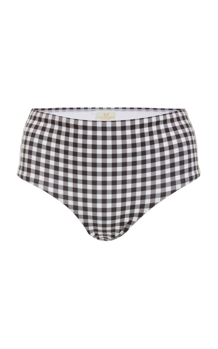 Verde Limon Angeles Mid-rise Bikini Bottom