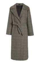 Moda Operandi Nili Lotan Luke Glen Plaid Wool-blend Wrap Coat