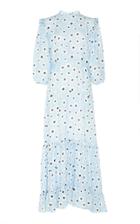 Rixo London Monet Cotton-and-silk-blend Dress