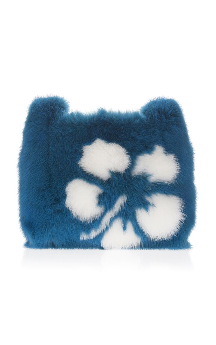 Simonetta Ravizza Mini Furrissima Ibiscus Tote