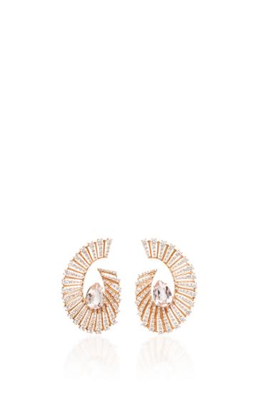 Hueb Labyrinth Morganite Earrings
