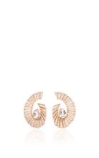 Hueb Labyrinth Morganite Earrings