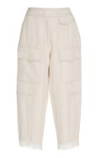 Andrew Gn Cropped Linen Pant