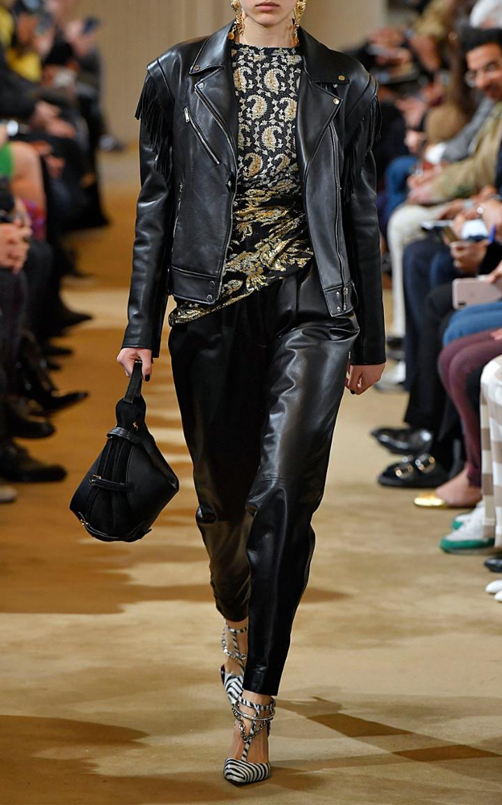 Altuzarra Walton Zip Leather Jacket