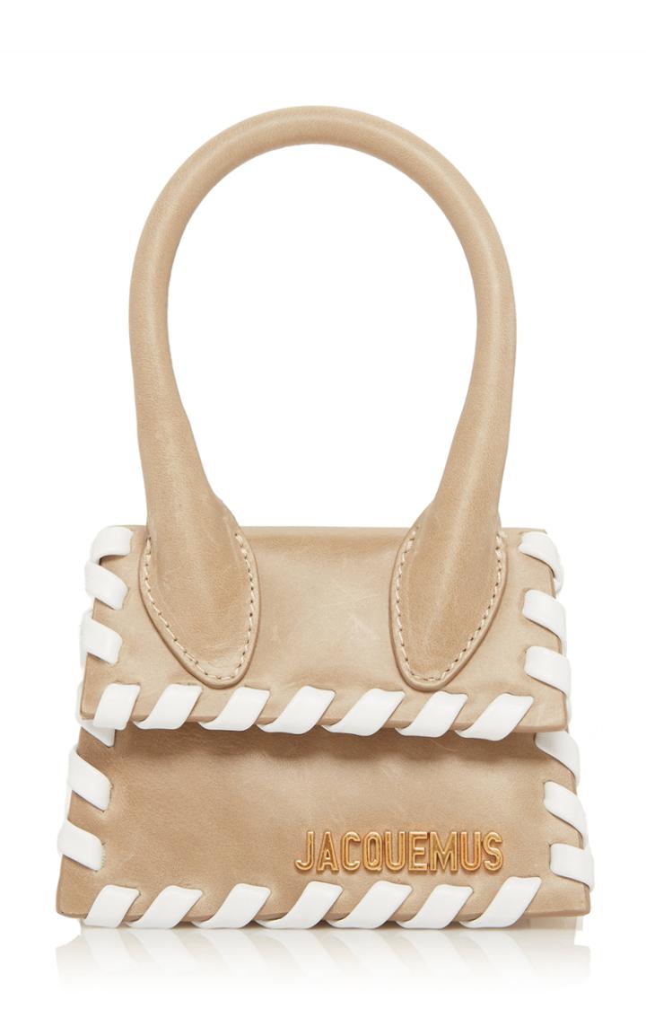 Jacquemus Le Chiquito Contrast Stitch Top Handle Bag