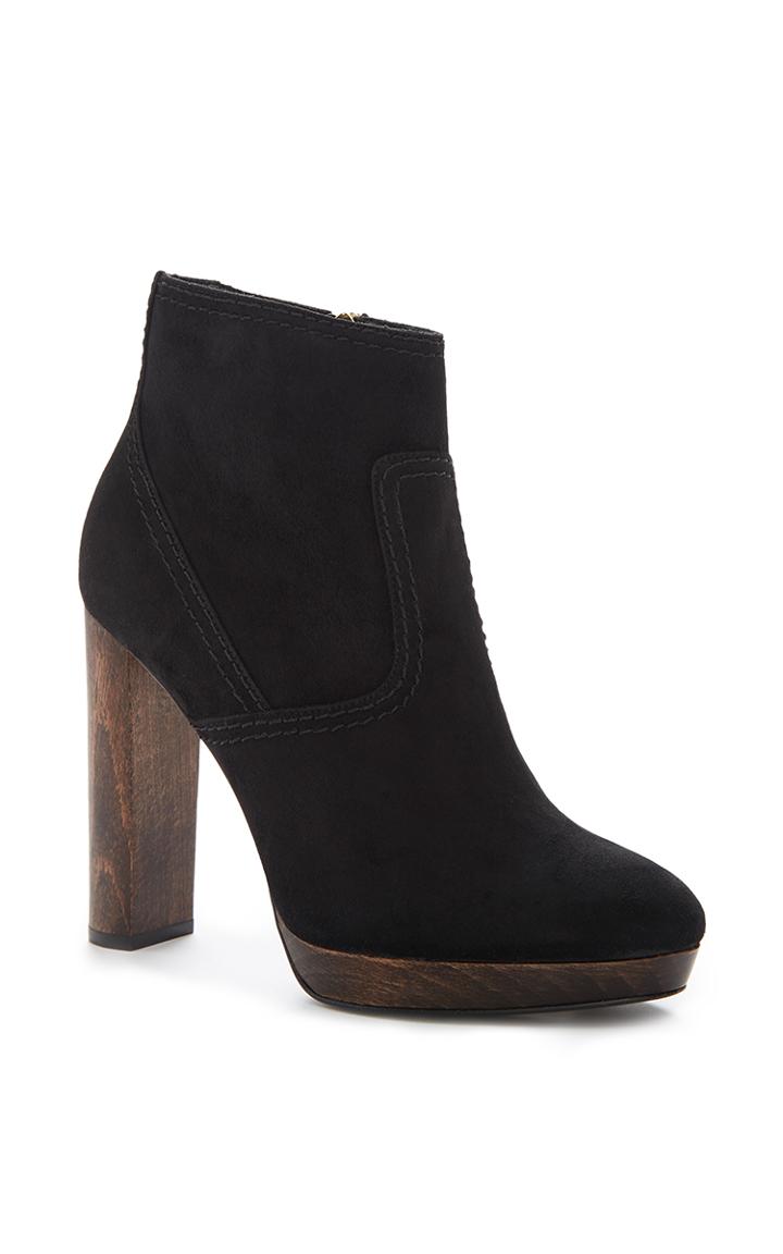Burberry Black Hazelhurst Platform Bootie