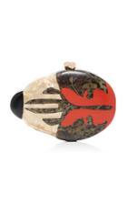 Serpui Red Beetle Minaudiere