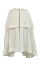 Moda Operandi Deitas Eris Tiered Wool-blend Crepe Cape