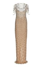 Moda Operandi Pamella Roland Crystal-embroidered Tulle Gown