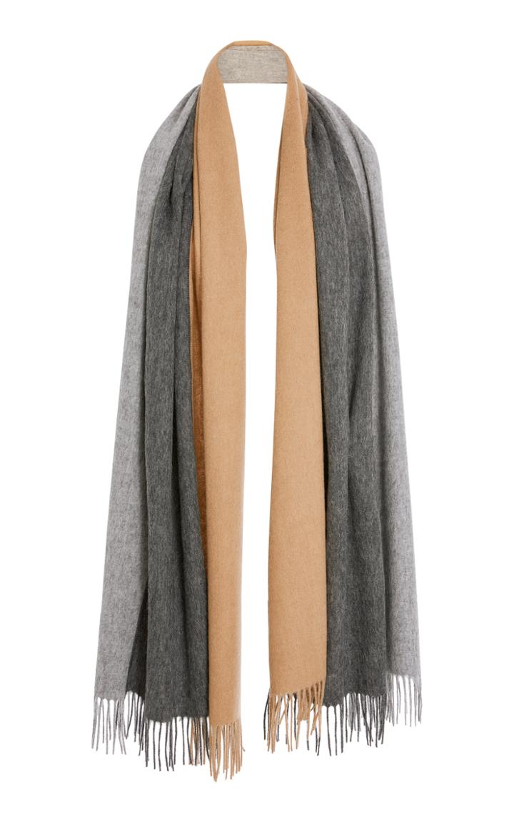 Donni. Trio Colorblock Wool Scarf