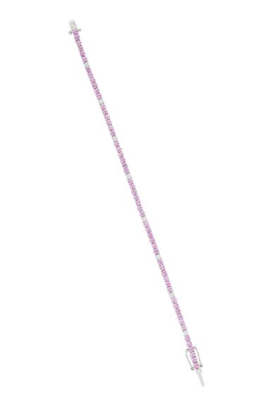 Luisa Alexander 18k Gold, Diamond And Sapphire Bracelet