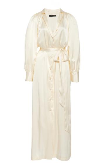 Moda Operandi Charlotte Pringels Angelica Silk Front-buttoned Dress Size: 34