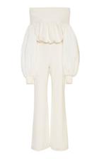 Moda Operandi Silvia Tcherassi Berza Silk Off-the-shoulder Jumpsuit
