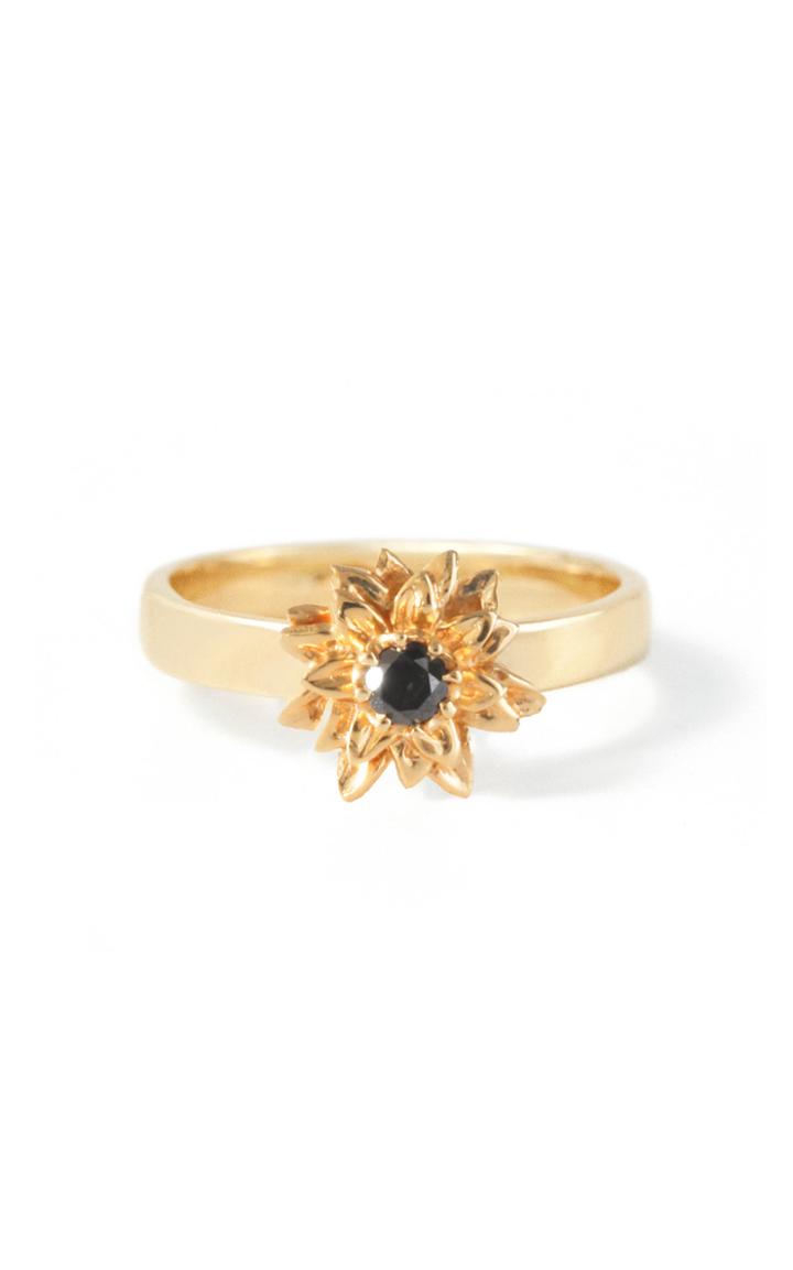 Bernard James Helios 14k Yellow Gold Diamond Ring