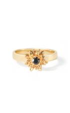 Bernard James Helios 14k Yellow Gold Diamond Ring