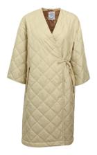 Moda Operandi Baum Und Pferdgarten Daenerys Quilted Wrap Coat Size: Xs