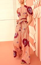 Ulla Johnson Perla Printed Cotton Jumpsuit