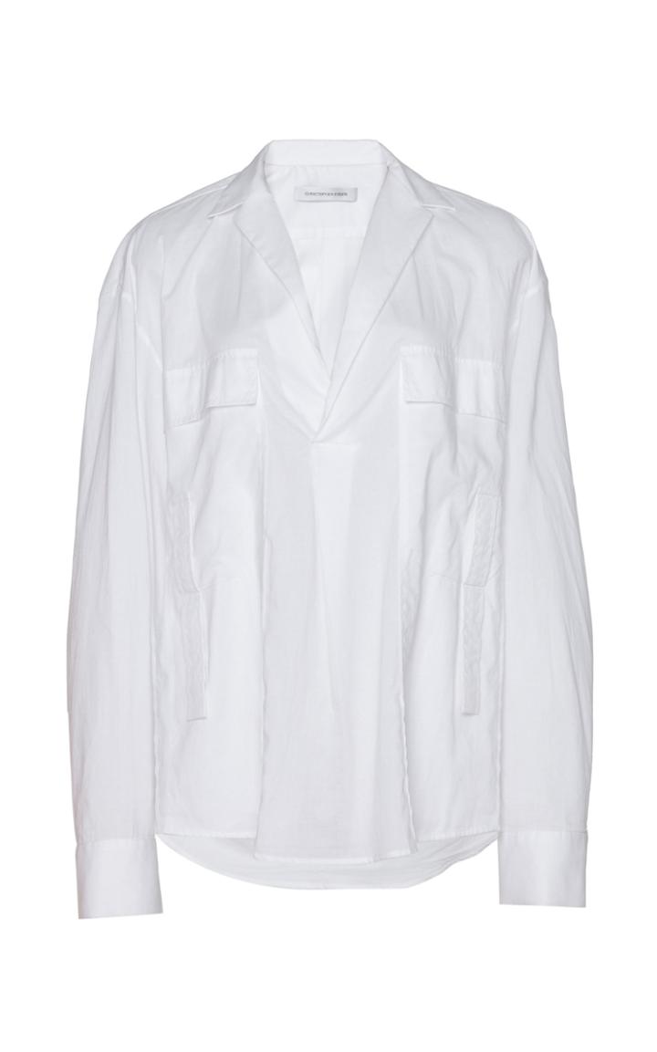 Christopher Esber Utility Smock Cotton Top