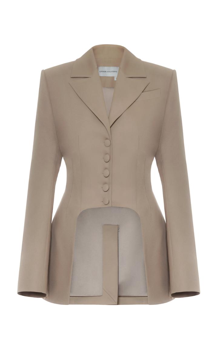 Moda Operandi Aleksandre Akhalkatsishvili Cutout Cotton Blazer