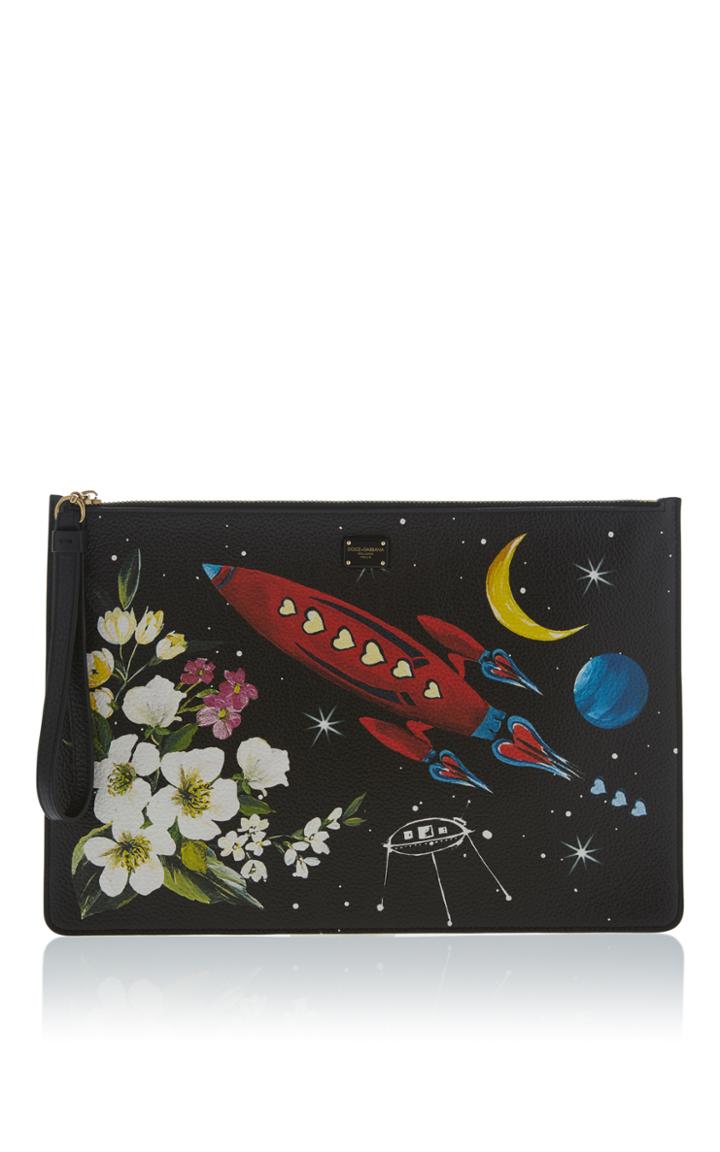 Dolce & Gabbana Rocket Leather Pouch
