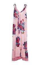 Yvonne S Floral-print Cotton-gauze Maxi Dress