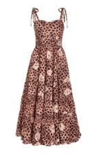 Ulla Johnson Eryn Pleated Cotton Dress