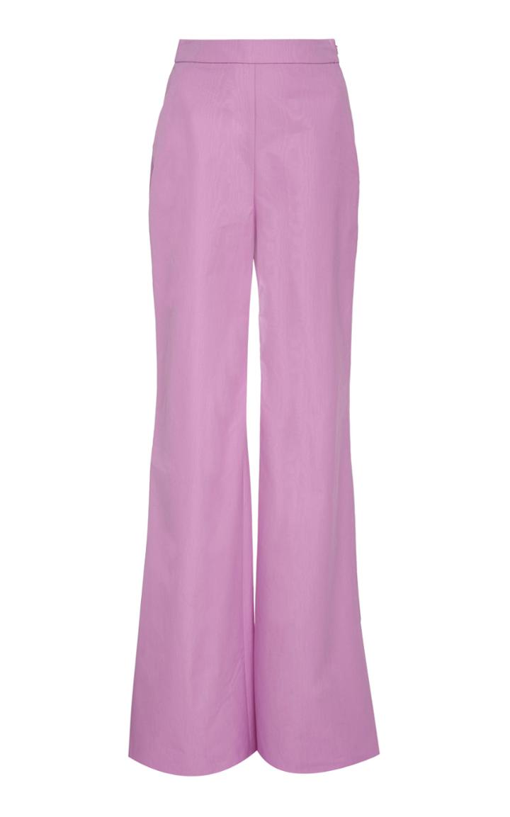Cushnie Tailored Cotton Wide-leg Pants