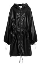 Moda Operandi Studio Cut Hooded Faux-leather Parka