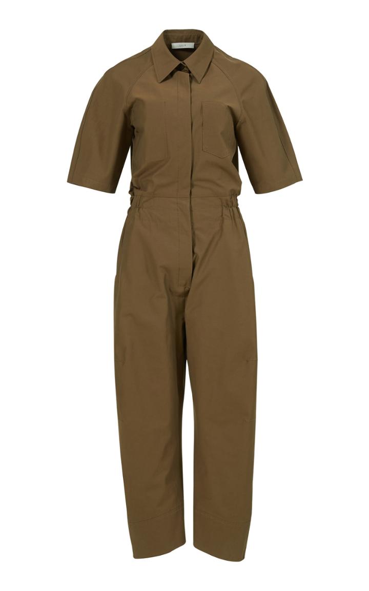Moda Operandi Lvir Joggerfit Cotton-blend Jumpsuit Size: M