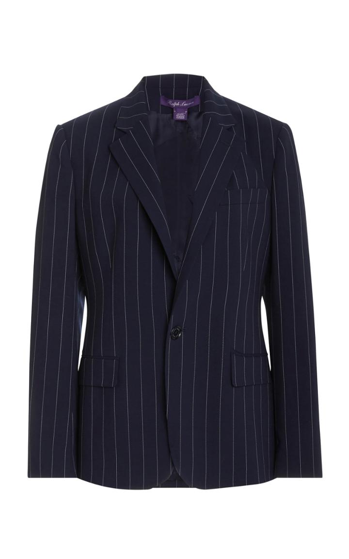 Ralph Lauren Skylar Striped Wool Jacket