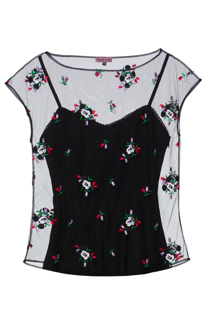 Lena Hoschek Embroidered Wonderland Top